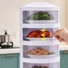 Kitchen Stackable Insulation Dust Proof Food Leftover Container with Lid Cover Dust and Fly Proof In Summer