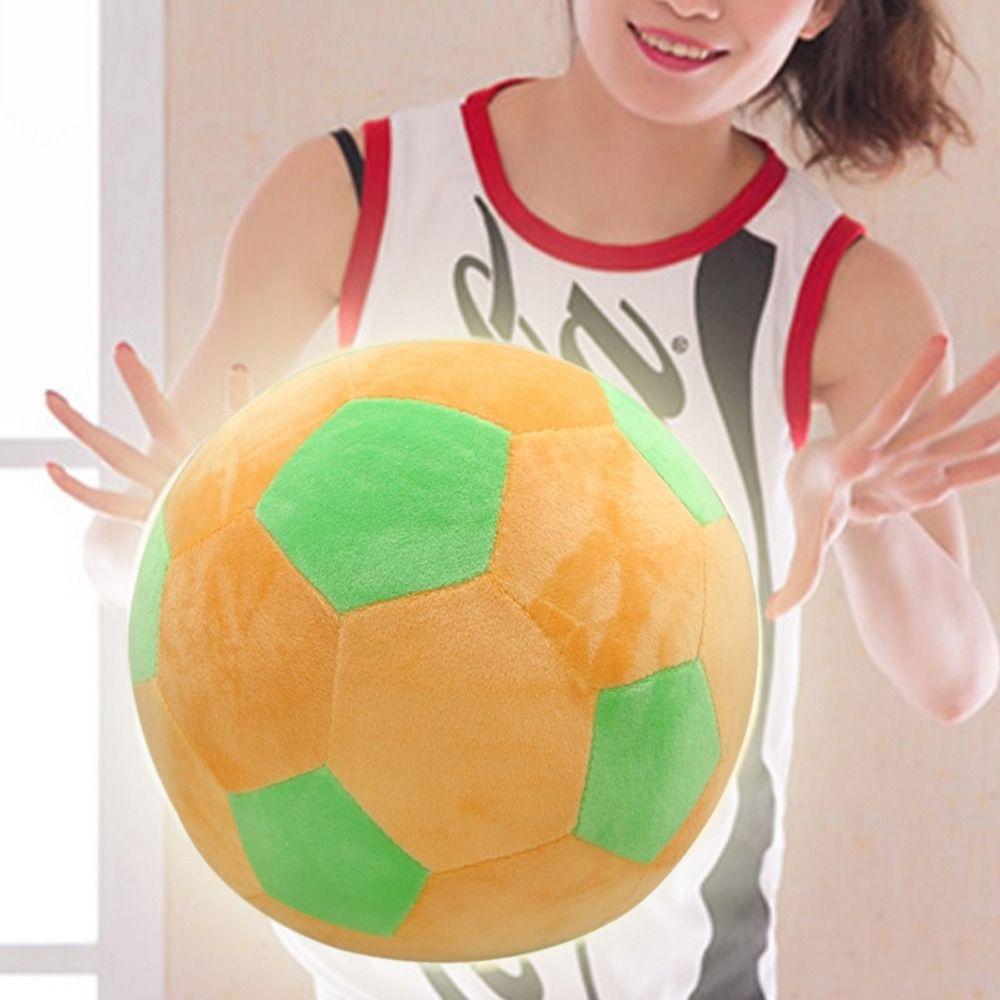 Toy Home Decor Sofa Cushion Football Stuffed Toys Soccer Ball Plush Toy Simulation Ball Plush Toys