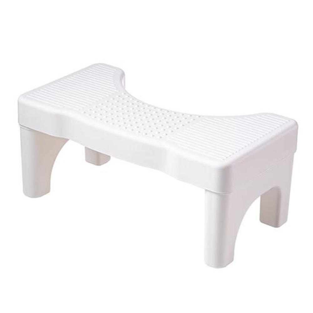 Табурет для унитаза Табурет для сидения на корточках Портативный пластиковый горшок для взрослых Пожилые люди Детская ванная комната Нескользящая Детская мытье рук Ноги