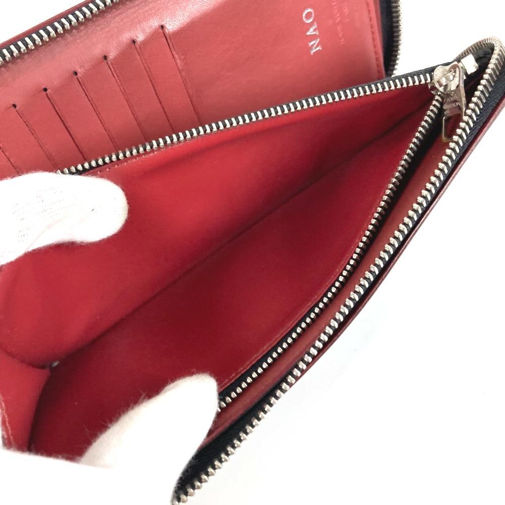 Louis Vuitton N63304 Кошелек Zippy Damier Graphite Кошелек на молнии Черный/Красный