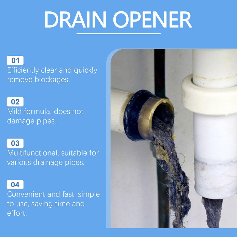 260g Pipe Cleaning Powder Pipe Clean Kitchen Pipe Control Bathroom Toilet Powder For Kitchen Dr V9T3