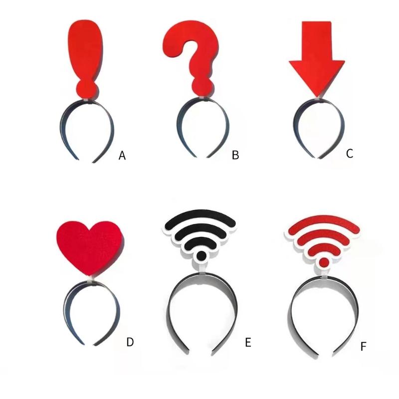 Funny Hairbands for Photo Studio Eye-catching Showy Photo Props for Live Show Stage Party Wear Headpiece