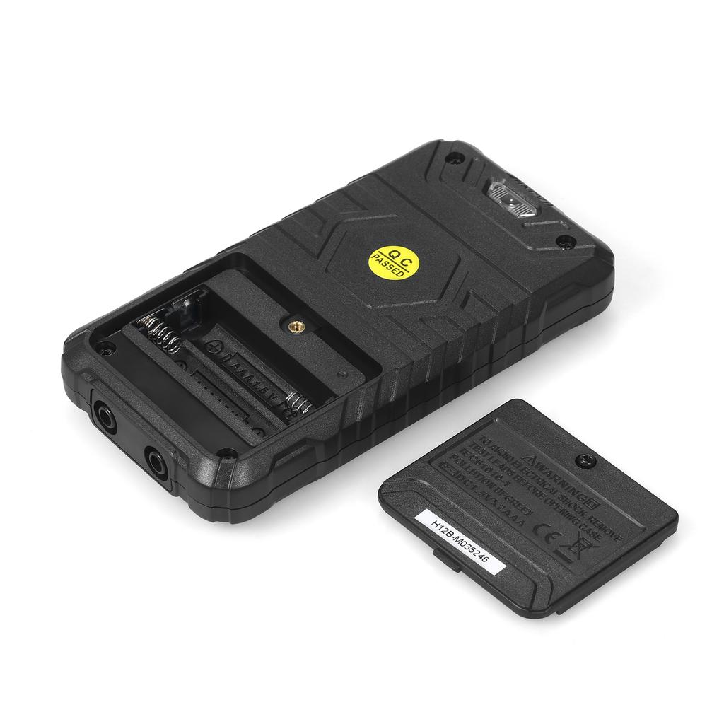 HABOTEST HT124B Умный цифровой мультиметр 4000 отсчетов True   Автоматический выбор диапазона Вольтметр с подсветкой ЖК-экрана 600В AC   Вольтметр Электрический тест