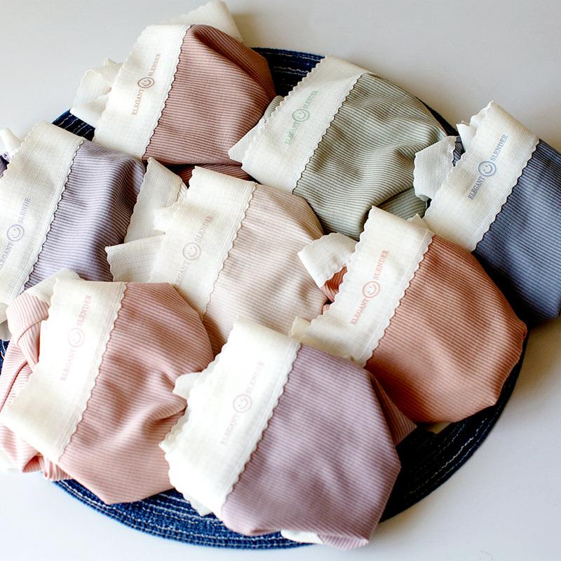 Threaded Lace Underwear Package Hip Mid-waist Women's Panty Triangle Panties Breathable Comfortable Panties