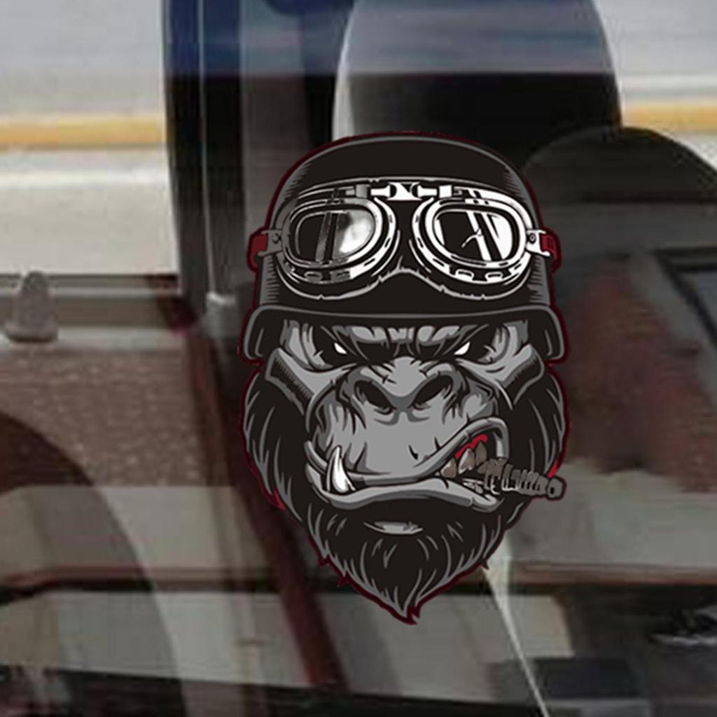 Car Stickers Orangutan Monkey Wall Car Sticker Orangutan Head Sticker Monkey Wall Car Sticker Refrigerator Bumper Decals
