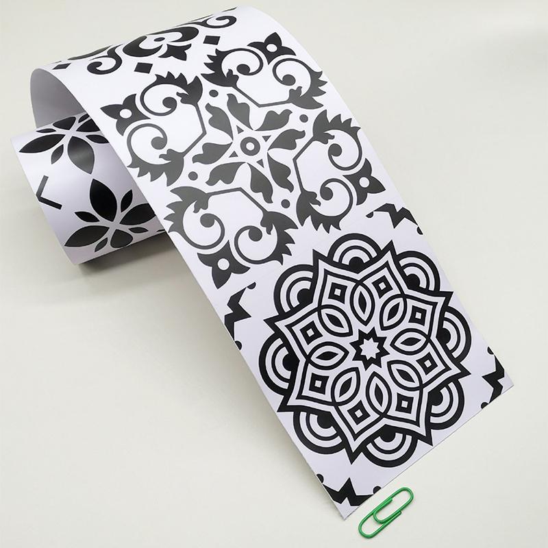 10x240 см ПВХ водонепроницаемая поясная линия самоклеящаяся декоративная полоса на талии