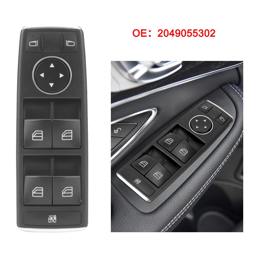 Front Driver Left Door Window Switch For Mercedes C250 C300 E350 E550 2049055302