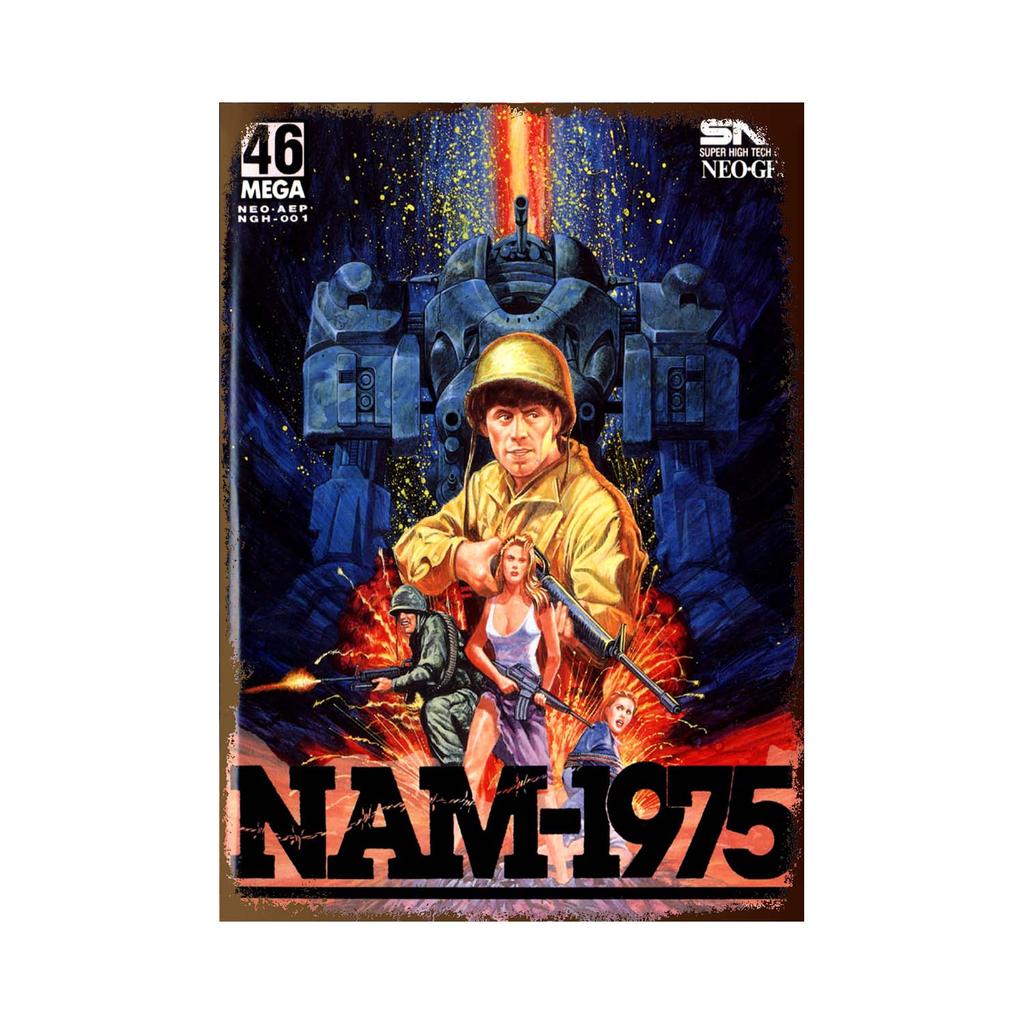 Collection of Classic Games Born In The 70s and 80s Super Space Invaders Game Video Game Metal Tin Sign Retro Poster Wall Decor