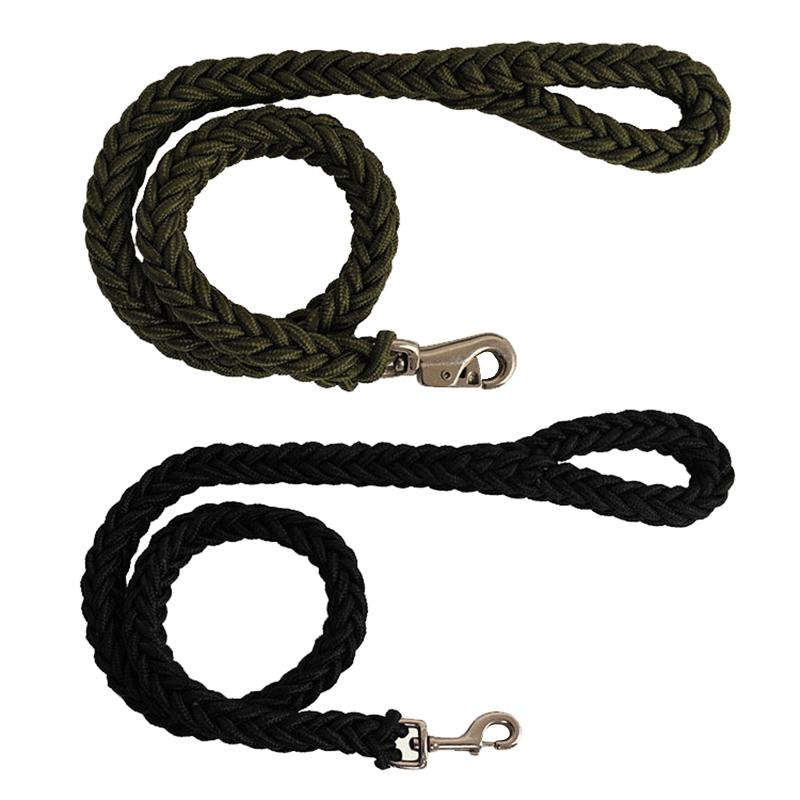 Sturdy Nylon Big Dog Leash for Medium Large Dogs Strong Pet Round Rope Bulldog Golden Retriever Pitbull Lead Chain Pet Supplies
