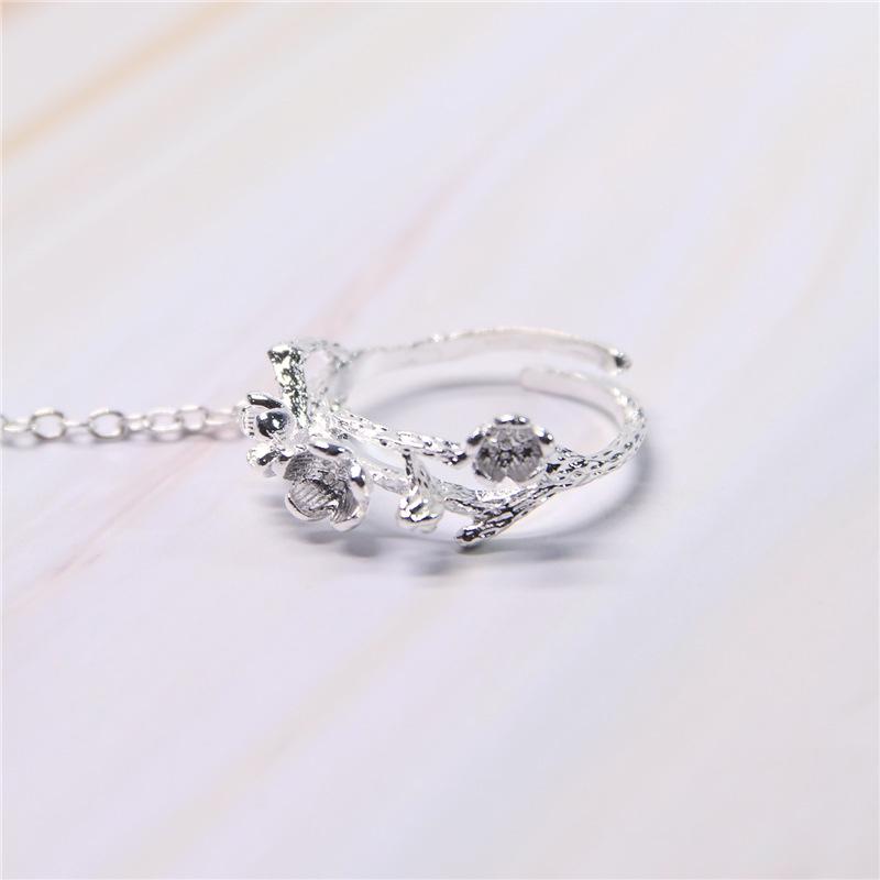 Retro Butterfly Opening Adjustable Ring Bracelet Bells Bangles Hanfu Hand Ornament Bracelet Style Gift Palace Jewelry Women's Gifts