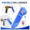 1pc Portable Drill Bit Sharpener with Grinding Wheel Corundum Grinding Wheel Bit Tool Drill Bit Sharpening Machine Grinder Polishing