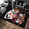 Betty Boop Print Area Rug, Multi-functional Office Chair Sofa Carpet, Easy Clean Carpet for Home and Living Spaces