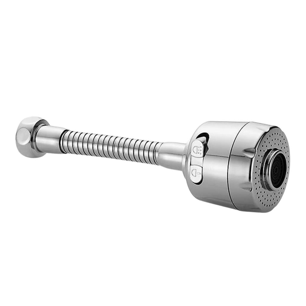 Flexible Faucet Aerator Water Saving Splash Proof Device Adjustable Water Saving Faucet Sprayer Simple Installation