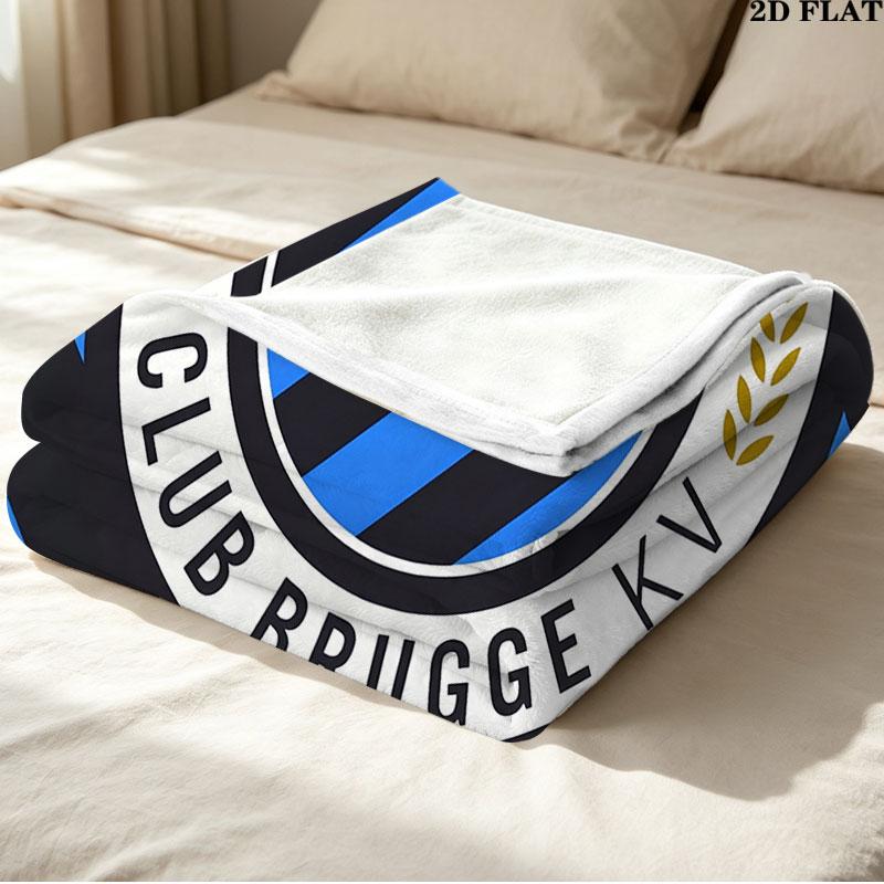 Custom Club Brugge Blanket, High quality Comfortable for All Seasons, Home Decor, Warmth and Comfort
