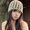 Sweet Crochet Hollow Knitted Hat Bohemian Style Weave Cap Fashion Knit Beanies  Outdoor