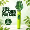 Kids Bug Catcher with 6X Magnifying Lens, Handheld Insect Observation Tool with Thumb-Slide Trap Chamber, ABS Outdoor Nature Exploration Toy