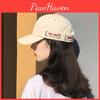 Baseball Versatile White Cap For Women Men Ins Korean Style Face Slimming Hat