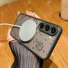 Милый узор планеты прозрачный матовый магнитный чехол для Samsung S24 FE S23 Ultra A55 A15 A35 A54 A34 для Magsafe ударопрочный защитный объектив тонкий чехол для телефона