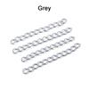 30Pcs/Lot 50mm Colourful Necklace Extension Chain Bulk Bracelet Extended Chains Tail Extender for DIY Jewelry Making Supplies