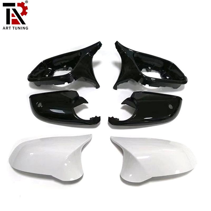 Carbon Fiber M3-Style Mirror Covers for BMW Series 1, 2, 3GT, X1 E84 - 6-Piece Set
