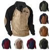 Men's Standing Collar Sweatshirt Is Outdoor Casual Sweaters Tops