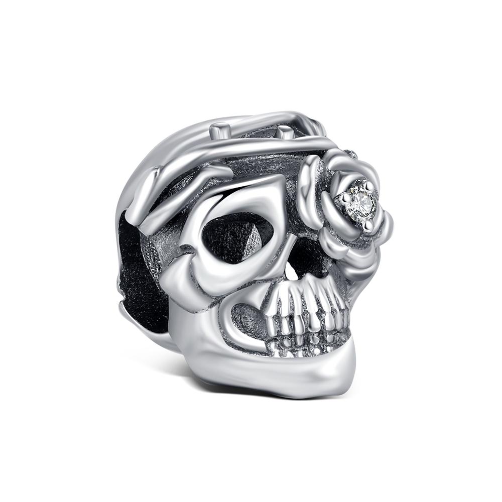 925 Silver Halloween Charm Ghost Pumpkin Charms Jewelry Making For Women Men DIY Bracelet Halloween Party Jewelry Gift