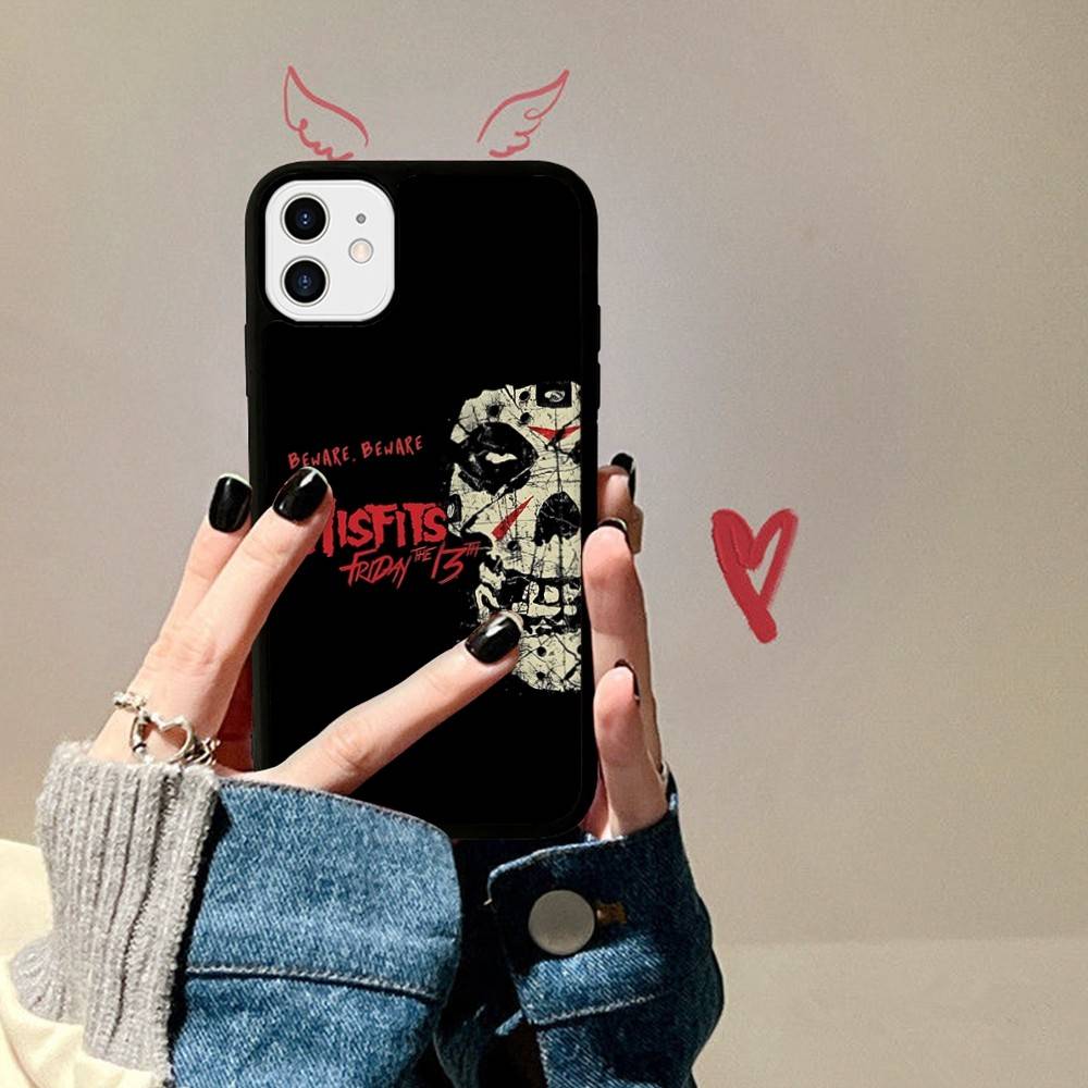 Чехол для телефона The Misfits Гленн Данциг Для IPhone 11 12 13 14 15 16 17 Pro Max Plus PC+TPU Чехол