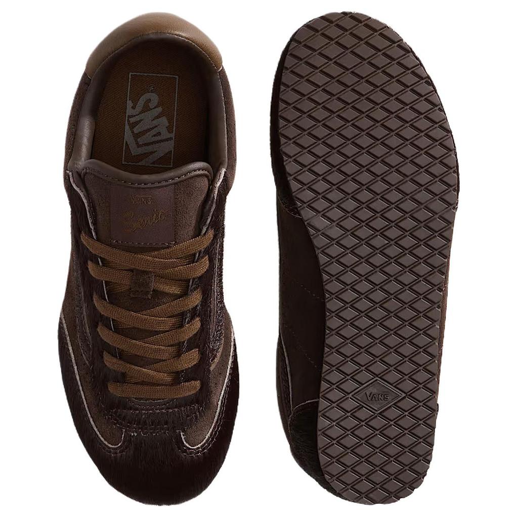 Vans Супер Низкопрофильные Повседневные Кроссовки Унисекс Коричневые VN000D83BRO
