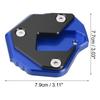 uxcell Motorcycle Kickstand Extension Extension Pad Side Stand Support Plate for Suzuki Hayabusa GSX1300R 2017-2020 1 Set Blue