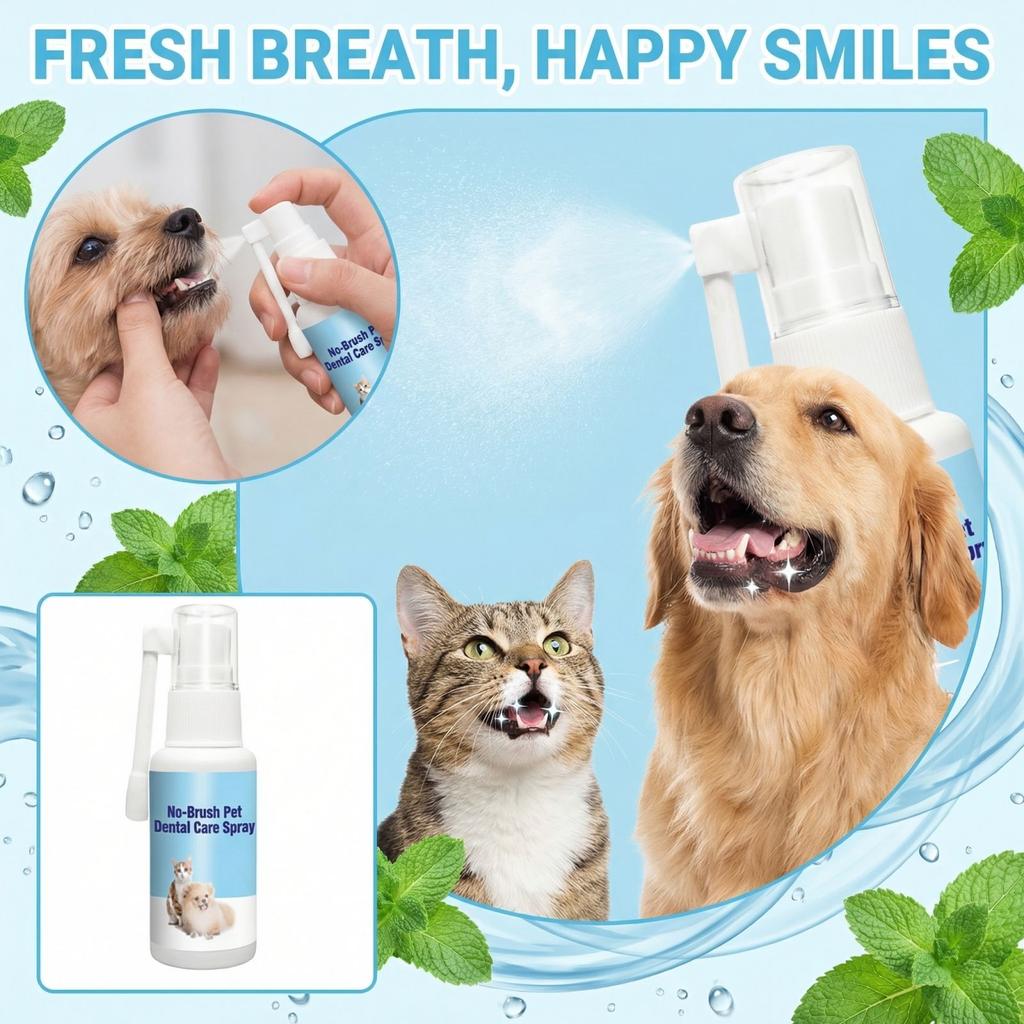 30 млТовары для животных, Уход за полостью рта питомца, Дыхание, Желтые зубы