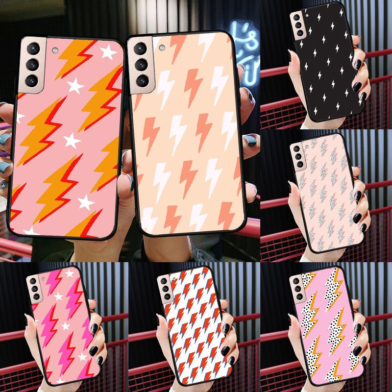 Чехол «Молния» для Samsung Galaxy S25 Ultra S20 S21 S22 S23 S24 Ultra S9 S10 Plus S24 FE Чехол для телефона