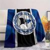 1PC DSC Arminia Bielefeld Patterned Flannel Blanket Suitable For All Seasons for Home Decor Warmth and Comfort Gifts Holiday Present