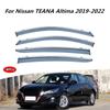 Outer Trim Chrome for Nissan TEANA Altima 2019-2024 Accessories Window Visor Weathershields Wind Rain Guard Shades Ventvisor