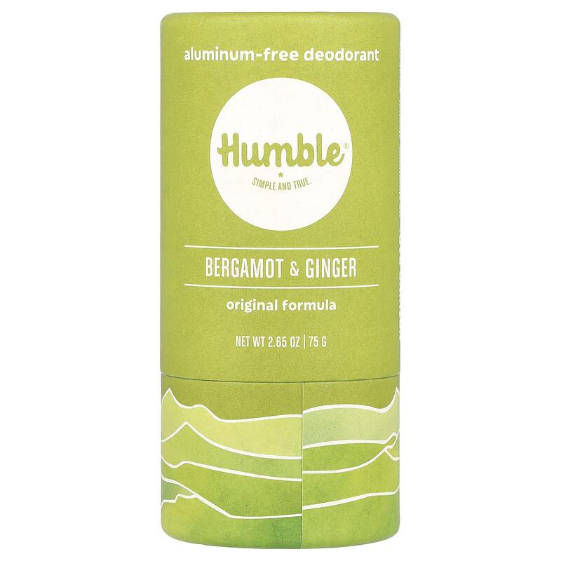 Aluminum-Free Deodorant, Bergamot & Ginger, 2.65 oz (75 g)