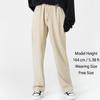 Pants for Women Stylish Wide Fit Pants Napping Lining Korea Fashion