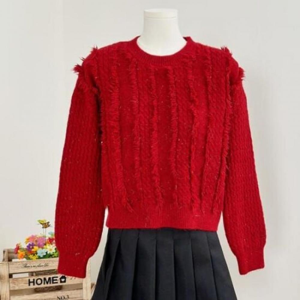 Navava Long Sleeve Knit Round Neck Nk2481