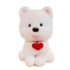 Cartoon Love Puppy Dog Doll Plush Toy West Highland Doll Girl Soothing Rag Doll Birthday Gift