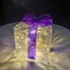 Рождественская гирлянда Набор из трех штук Праздничная декоративная подарочная коробка