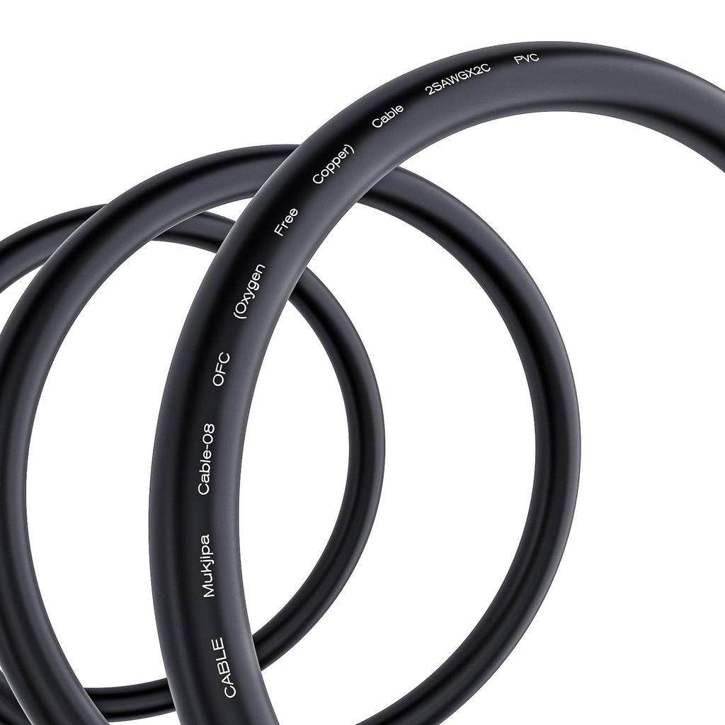 Mukjipa XLR Cable Microphone Cable Male To Female Compatible with Recording Devices Such As AV Uses Canon Cable OFC Cable Microphones, Amplifiers,