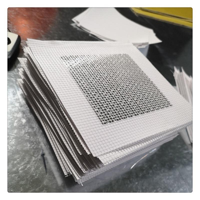 4 шт/5 шт алюминиевый настенный заплата комплект 4/6/8 дюймов самоклеящаяся сетка инструменты для ремонта отверстий в гипсокартоне для больших отверстий