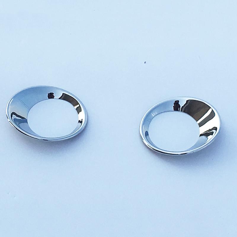 Для Nissan Qashqai/Dualis J10 2007-2013 хромированная задняя противотуманная фара, крышка лампы, накладка, защита бампера, украшение автомобиля