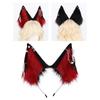 Эластичный ободок с волчьими ушами из искусственного меха для костюмированных вечеринок, косплей-мероприятий и ролевых игр, нарядный головной убор