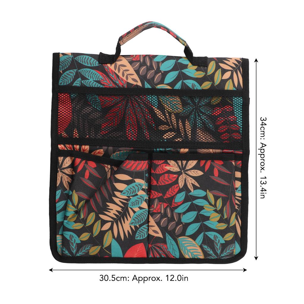 Garden Tool Storage Bag 600D Oxford Cloth Foldable Portable Gardening with Multiple Pockets for Outdoor Garden