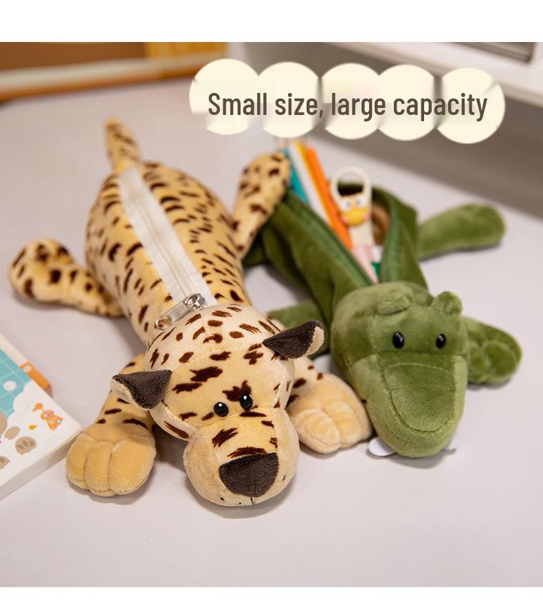 Cute Capybara Plush Pencil Case - High-Value Stationery Storage Bag for Students and Office Use