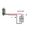 Цифровой вольтметр DC2.5V-30V Тестер напряжения Красный Зеленый Синий Желтый Дисплей