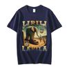 Lirili Larila Funny Italian Brainrot Meme T-shirt High Street Fashion Trend Short Sleeve T Shirt Men Women Casual Cotton T-shirt