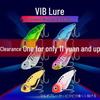 Виб Воблер Железная Пластина Микро Спиннер: Пресноводная приманка для дальнего заброса для окуня и леща