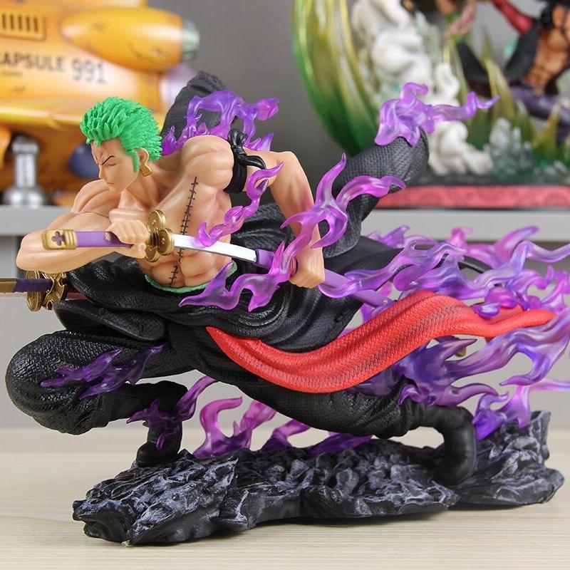 One Piece GK Нарисуй Меч Ророноа Зоро Суолун Дрейфующая Диорама Аниме Фигурка Коллекционная Игрушка Модель Сайто Аниме Аксессуары