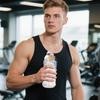 Спортивные Бутылки Герметичная Бутылка для Воды 1.5л Портативный Аксессуар для Питья Герметичный Стакан для Работы Велосипеда Путешествий Кемпинга Отдыха на Природе