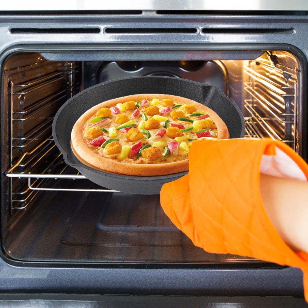 3 шт./набор 16 см 20 см 25 см чугунные сковороды кухонная утварь кастрюли бытовая кухонная утварь для приготовления пищи